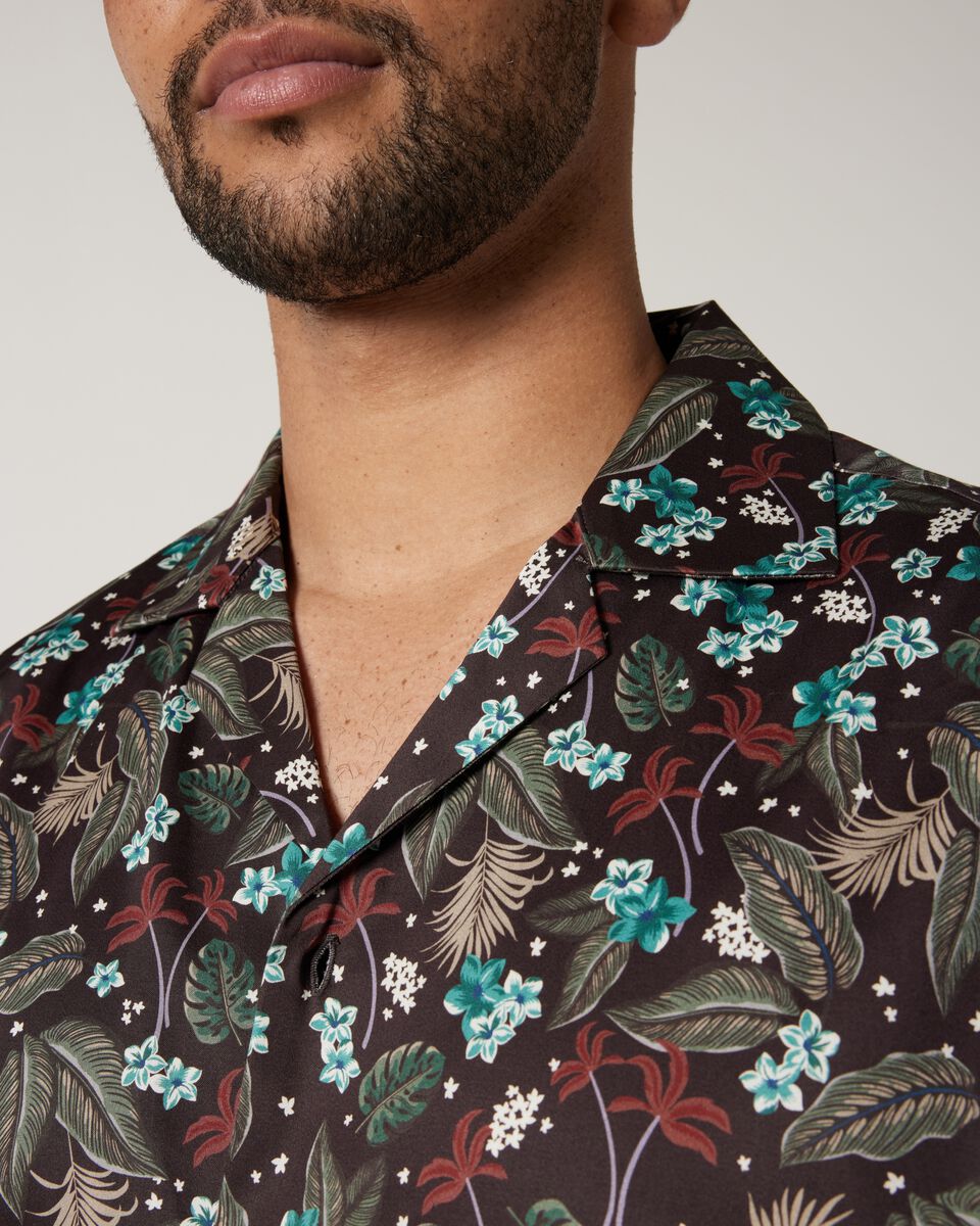 Regular Floral Print Short Sleeve Shirt
